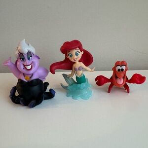 Disney 100 The Little Mermaid Characters Figure Set
